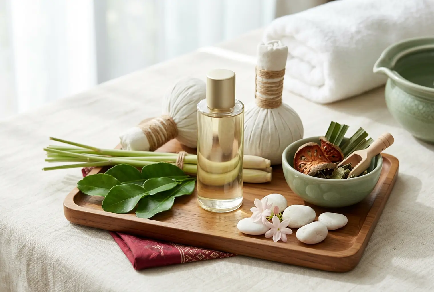 Aromatherapy massage for body and mind wellness