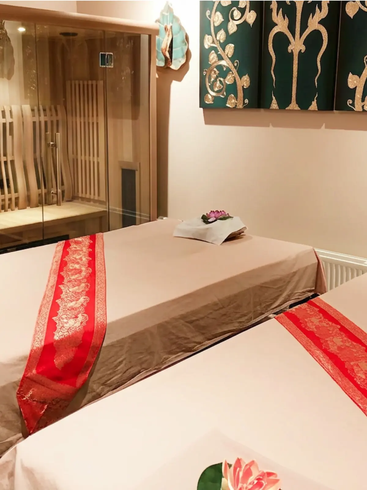 Serenity Thai Massage peaceful treatment room
